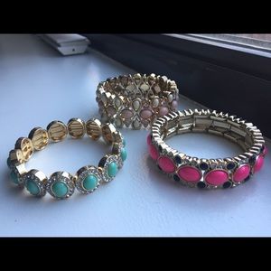 Set of 3 JCrew bracelets